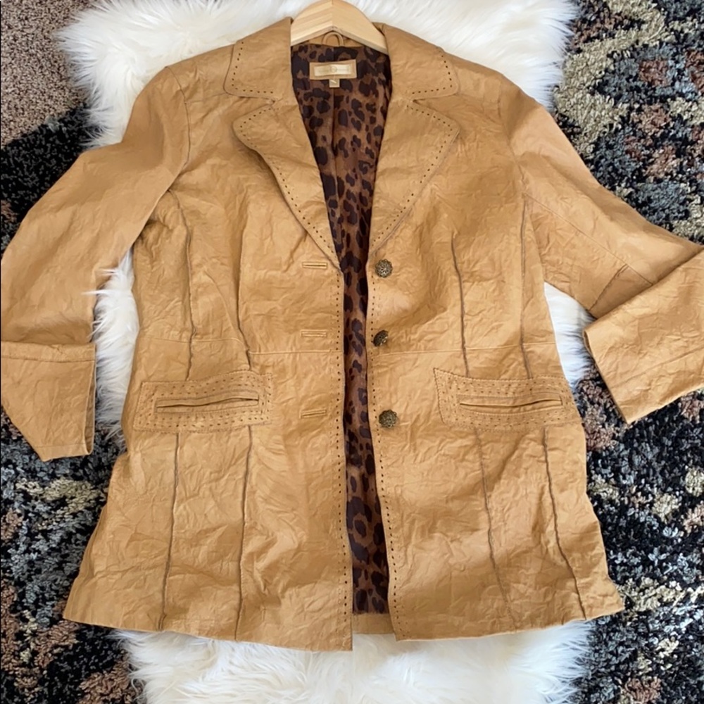 Tan Wilson’s Leather Jacket